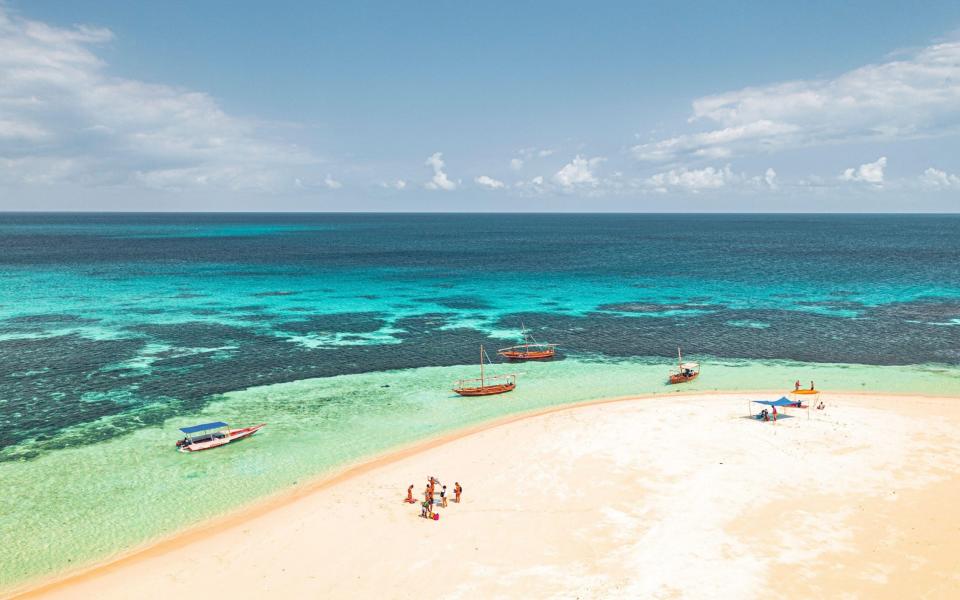 Zanzibar's pristine beaches are a big draw for tourists