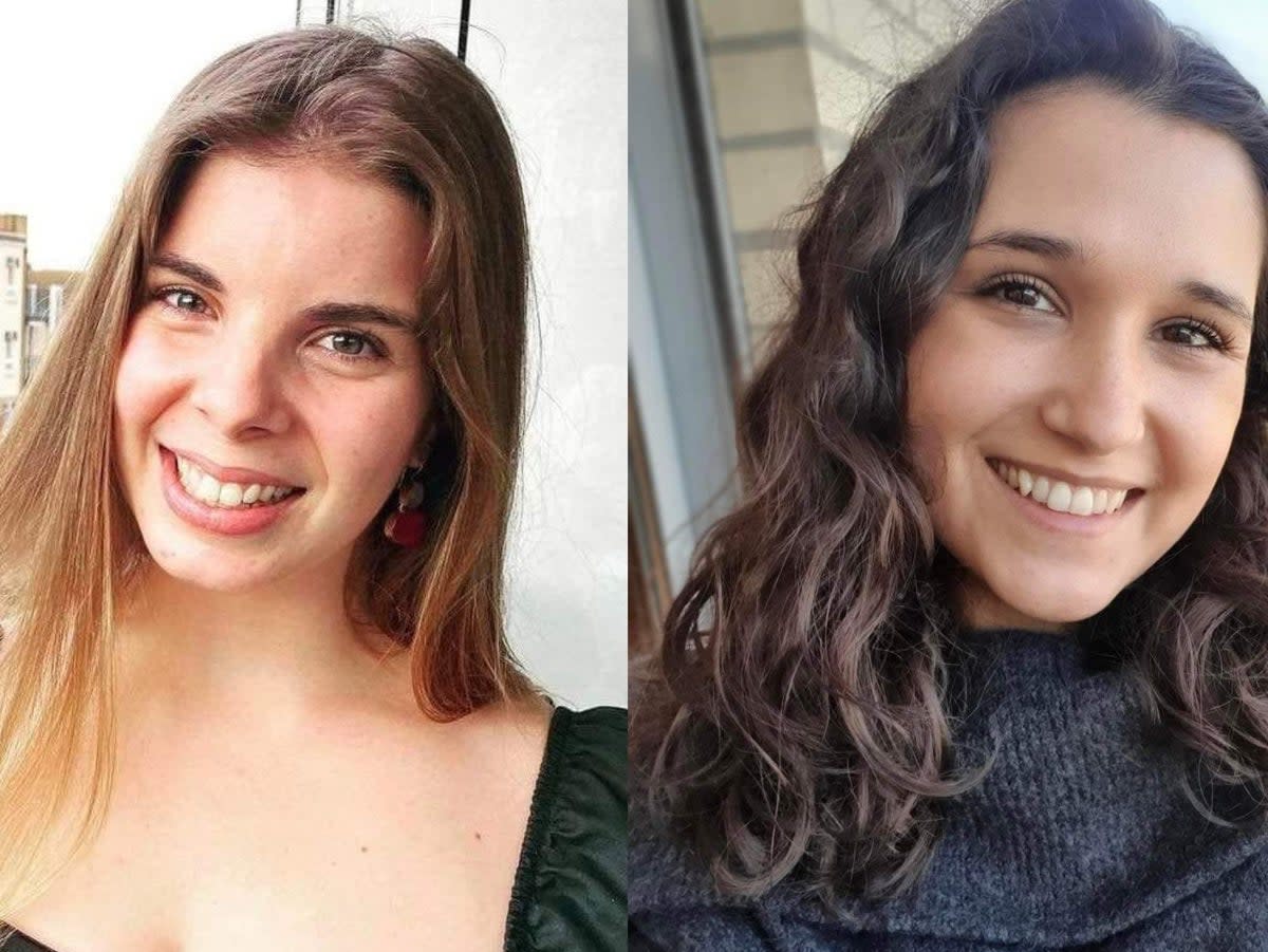 Tatiana Brandão, 30, and Raquel Moreira, 28, were “kind and passionate about nursing”  (Southampton General Hospital)