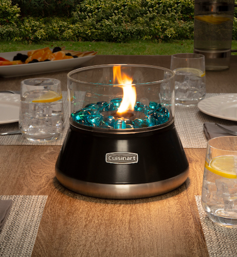 Cuisinart Tabletop Outdoor Firepit with Citronella Mini Fire Pit