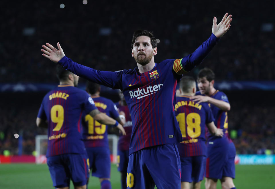 Lionel Messi dumped Chelsea out of Europe