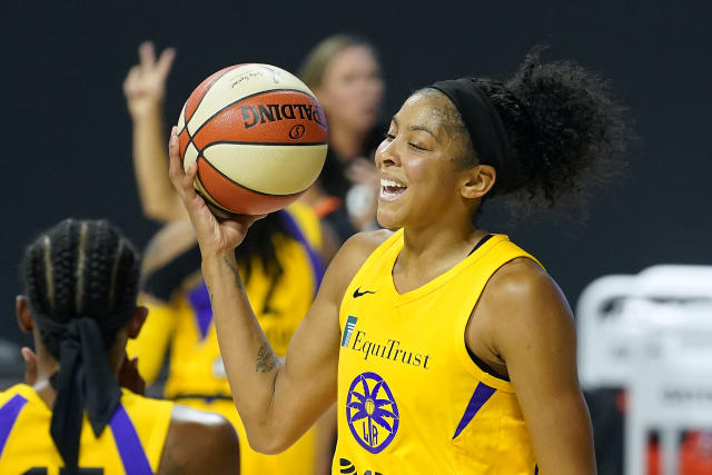 Candace Parker wins WNBA Defensive Player of Year, gets endearing