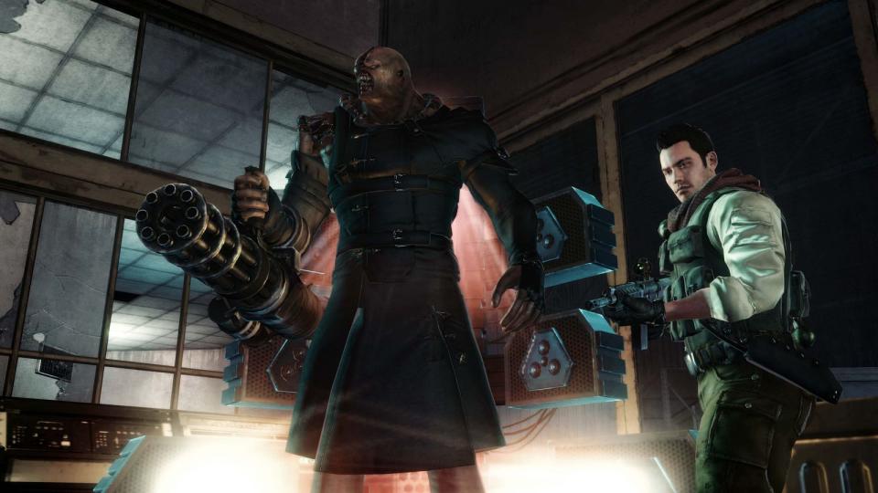 Kein Hauptspiel, sondern ein Ausflug ins Genre der teambasierten Third-Person-Shooter stellt "Resident Evil: Operation Raccoon City" (2012) dar. Insgesamt 12 spielbare Charaktere aus zwei Fraktionen stehen zur Wahl - dem Umbrella Team und dem US Special-Ops Team. Neben dem Single Player-Modus gibt es einen kooperativen 4-Spieler-Modus. (Bild: )