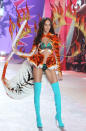 Joan Smalls at the Victoria’s Secret Fashion Show 2012