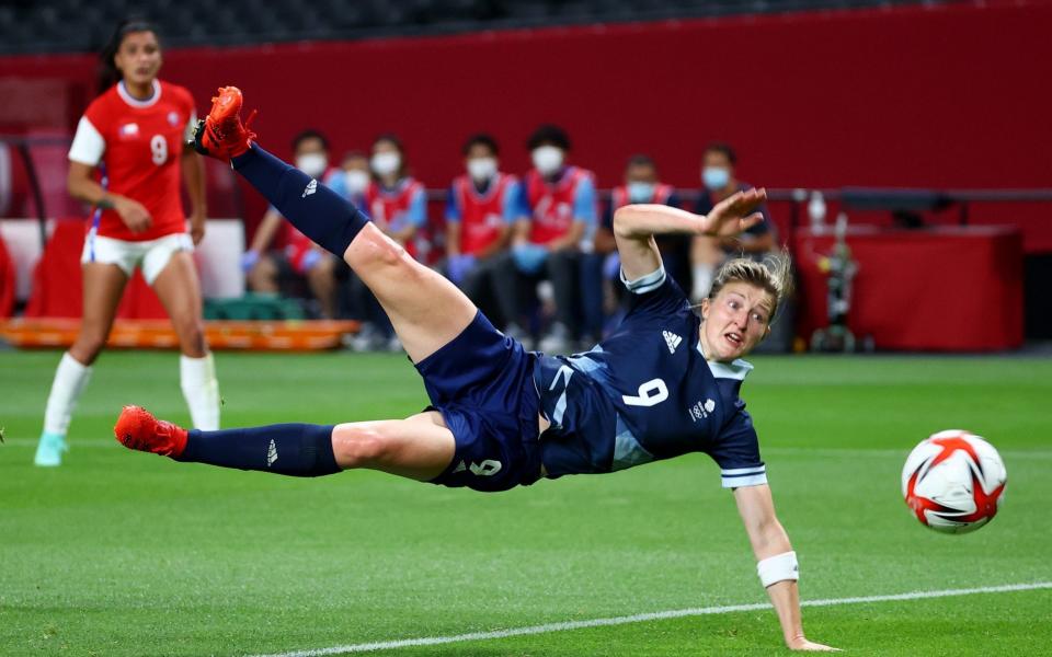 Dominant Great Britain win Tokyo 2020 women's football opener against Chile - REUTERS