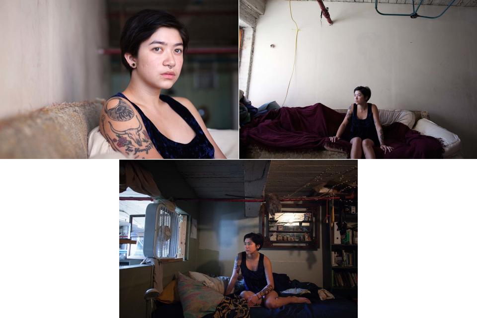 Aiyana, a 22-year-old artist, posed for a portrait in her home in New York on September 21, 2012. Aiyana said&nbsp;she was 20 years old when she became pregnant and had an abortion.&nbsp;<br /><br /><i>"It definitely has been really rewarding in some ways at least I know I can give friends or acquaintances of mine somebody to talk to, who can give them advice or give them resources that they might not otherwise be aware of... Obviously it's something private. But if it's something that you feel ok talking about, I think that vocalization is important. I think it can help remove the stigma that's attached to having an abortion."</i><br /><br />Read the rest of Aiyana's story <a href="http://allisonjoyce.com/abortion-after-the-decision/ABORTION_ALLISONJOYCE__105/" target="_blank">here</a>.