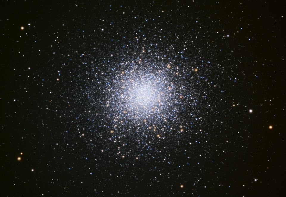 The Hercules Cluster (M13) is one of the most spectacular of the 160 known globular clusters.