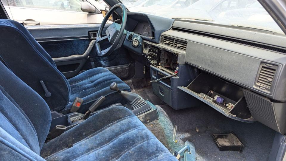 1985 toyota camry with 650k miles in california junkyard