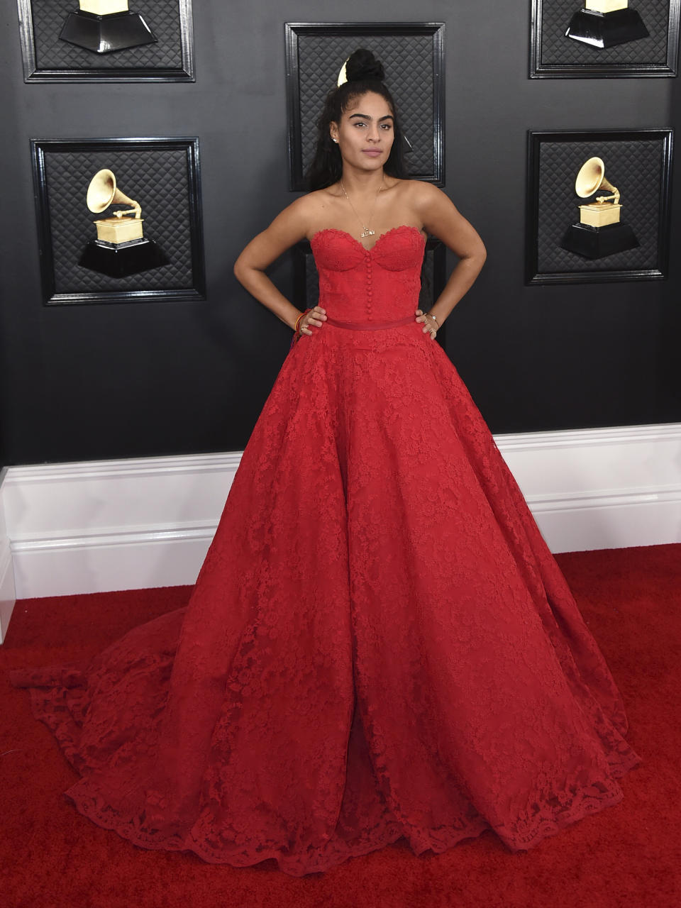 Jessie Reyez at the Grammys.&nbsp;