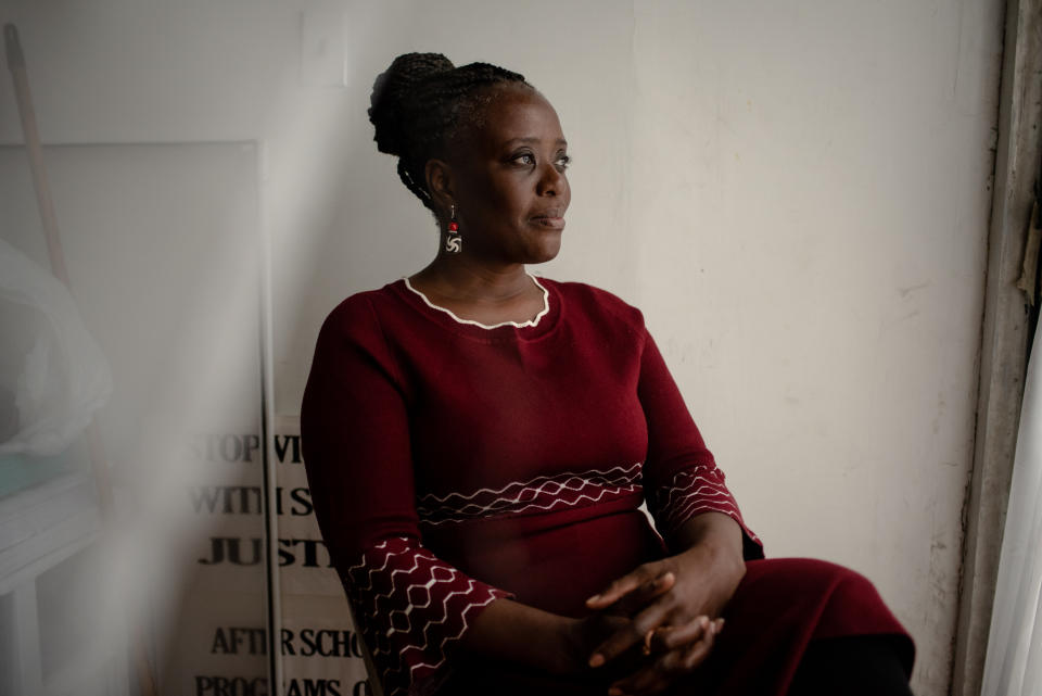 Cordell Cleare poses for a portrait in her office in Harlem. (Photo: Hilary Swift for HuffPost)