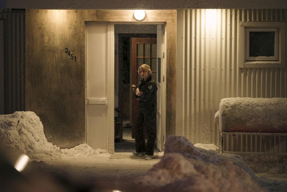 Wie Jodie Foster resümiert, seien die monatelangen Dreharbeiten am eisigen Set in Island sehr emotional gewesen. (Bild: 2024 Home Box Office, Inc.)