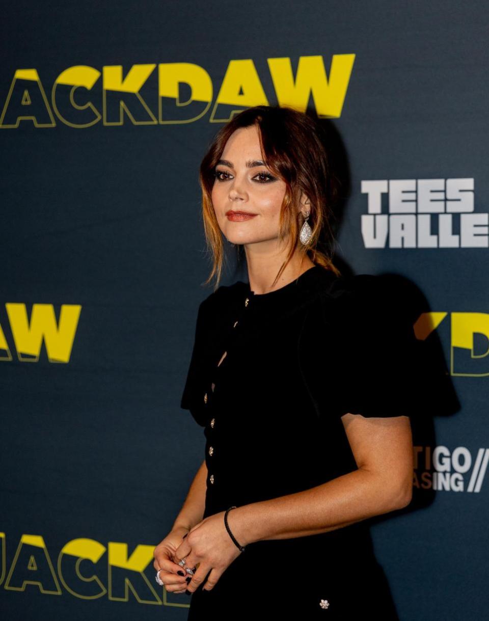 The Northern Echo: Jenna Coleman at the Premiere of Jackdaw at Showcase Cinema de Lux, Stockton 