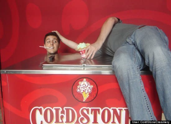 <a href="http://www.huffingtonpost.com/social/ColdStoneCreamery"><img style="float:left;padding-right:6px !important;" src="http://s.huffpost.com/images/profile/user_placeholder.gif" /></a><a href="http://www.huffingtonpost.com/social/ColdStoneCreamery">ColdStoneCreamery</a>:<br />Worst. Brain. Freeze. Ever!
