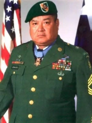 Master Sgt. Roy Benavidez was a Medal of Honor recipient for his May 2, 1968, actions in Vietnam.