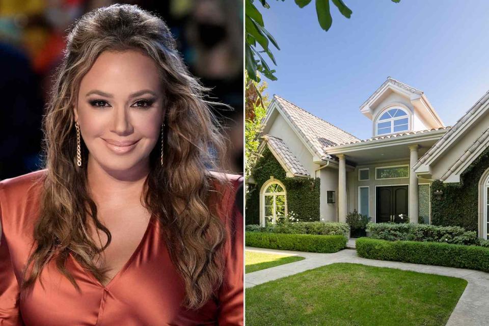 <p>FOX via Getty; Shade Degges</p> Leah Remini is putting her Studio City home back on the market.