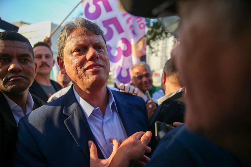 ***ARQUIVO***SÃO PAULO, SP, 24.08.2022 - O candidato do Republicanos ao Governo de São Paulo, Tarcísio de Freitas. (Foto: Danilo Verpa/Folhapress)