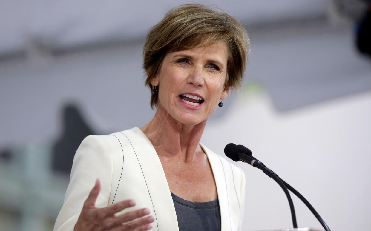 Sally Yates - AP Photo/Steven Senne, File