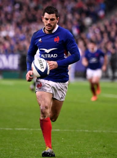 France full back Anthony Bouthier enjoyed his debut with a barnstorming all-round performance