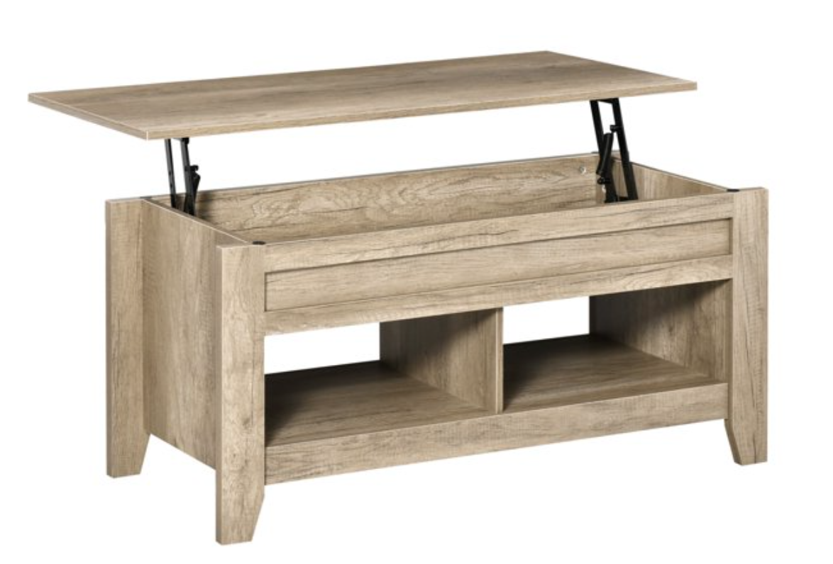 A coffee table with a few tricks up its sleeve. (Photo: Walmart) 