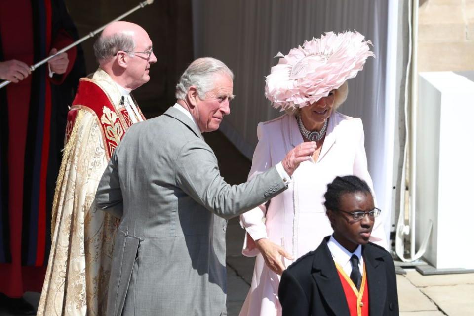 Prince Charles and his wife, Camilla, Duchess of Cornwall