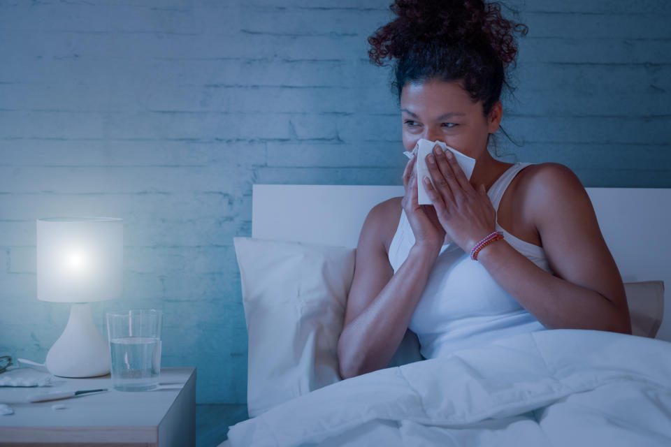 Are your allergies keeping you up at night? (Getty Images)