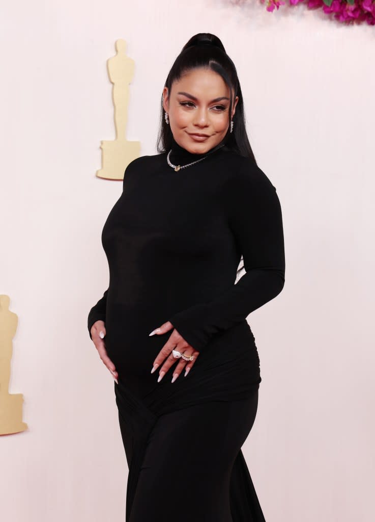 The “High School Musical” alum strutted the red carpet as one of the hosts for ABC’s “Countdown to the Oscars: On the Red Carpet Live!” Kevin Mazur/Getty Images