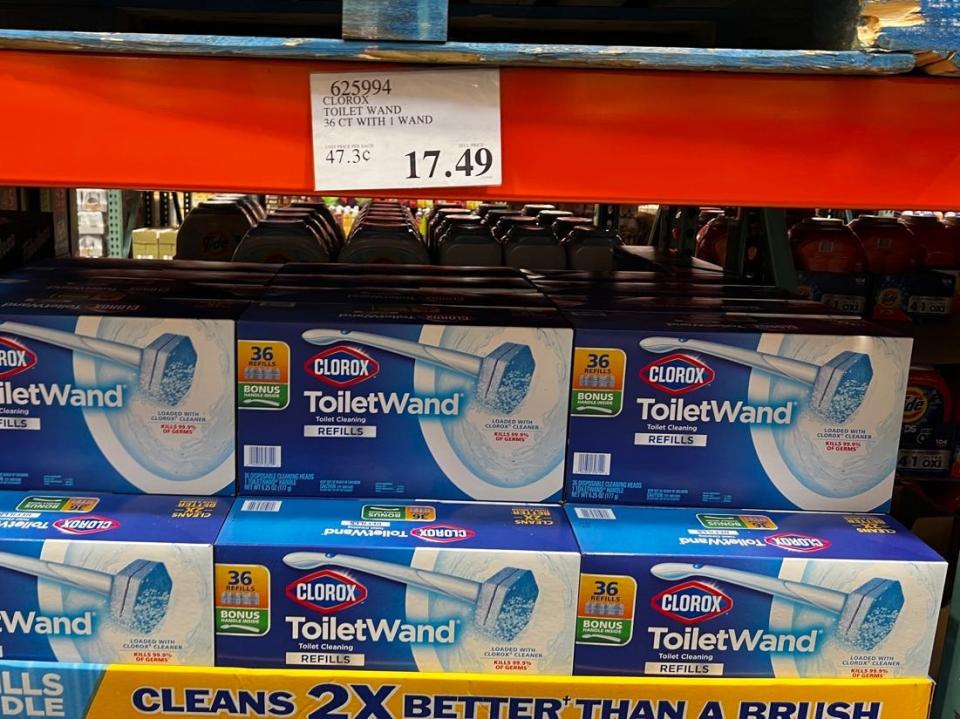 Toilet bowl cleaner at Costco 