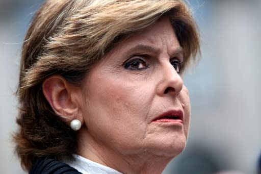 Attorney Gloria Allred, pictured on August 27, 2019 in New York, represents two alleged victims of Harvey Weinstein