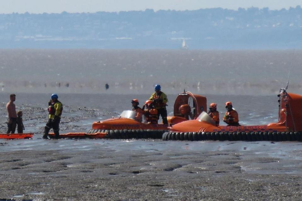 Hovercrafts were used to save the group (BARB Search and Rescue)