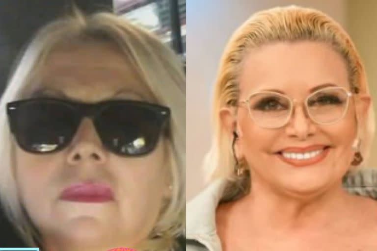 El parecido entre Carmen Barbieri y Alicia sorprende (Captura A la tarde)