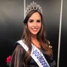 <p>Mélanie Soarès, 23 ans, a été élue Miss Bourgogne. Elle est infirmière.<br> Crédit photo : Twitter Miss France </p>