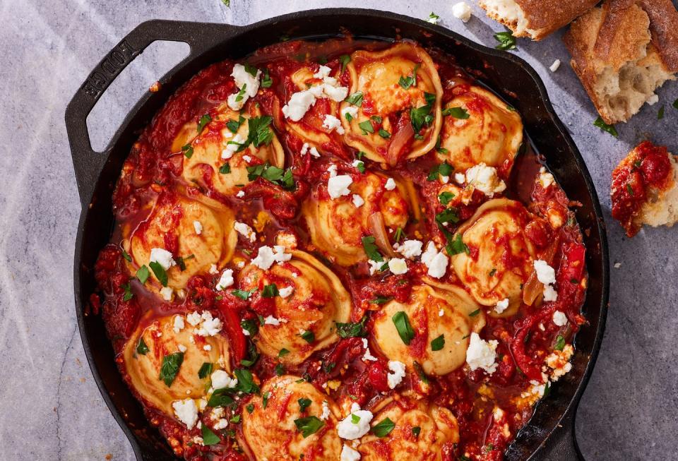 Ravioli Shakshuka