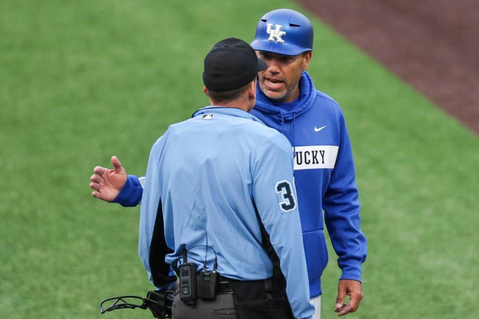 Kentucky baseball coach Nick Mingione has now led the Wildcats to three NCAA Tournament super regionals in his eight seasons as UK head man.