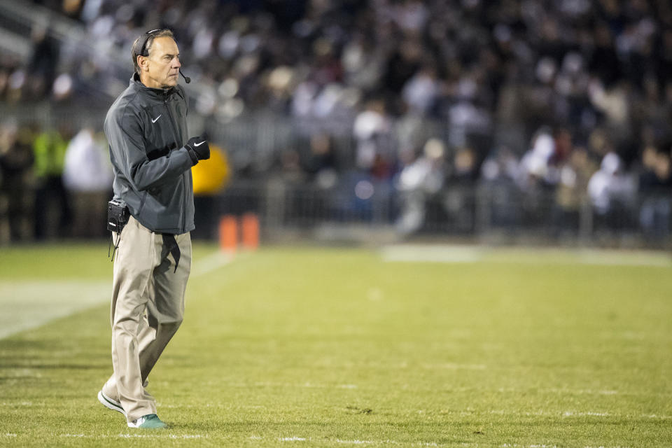 Dantonio is 108-59 at Michigan State. (Getty)