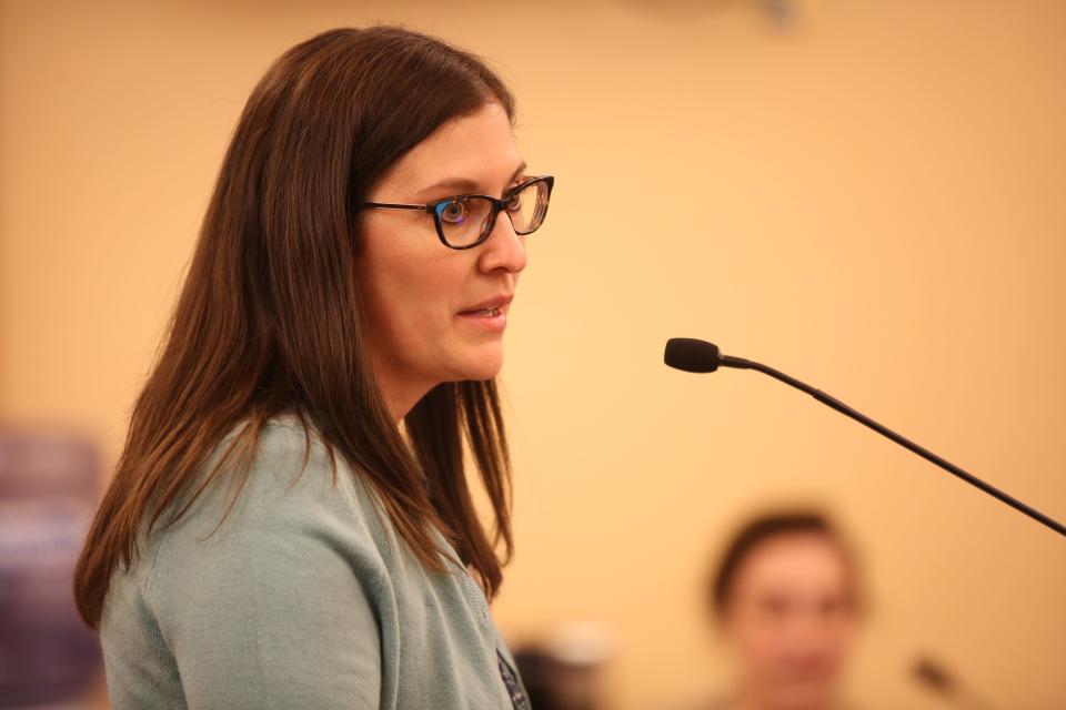 Heather Roberts, of Catholic Charities of Northeast Kansas, told legislators that the organization would expand services in Topeka and other cities if the state increases taxpayer money spent on anti-abortion efforts.