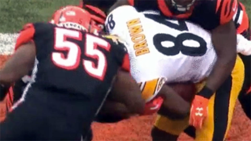 Burfict could be punished for his latest cheap shot in the NFL. Pic: Getty