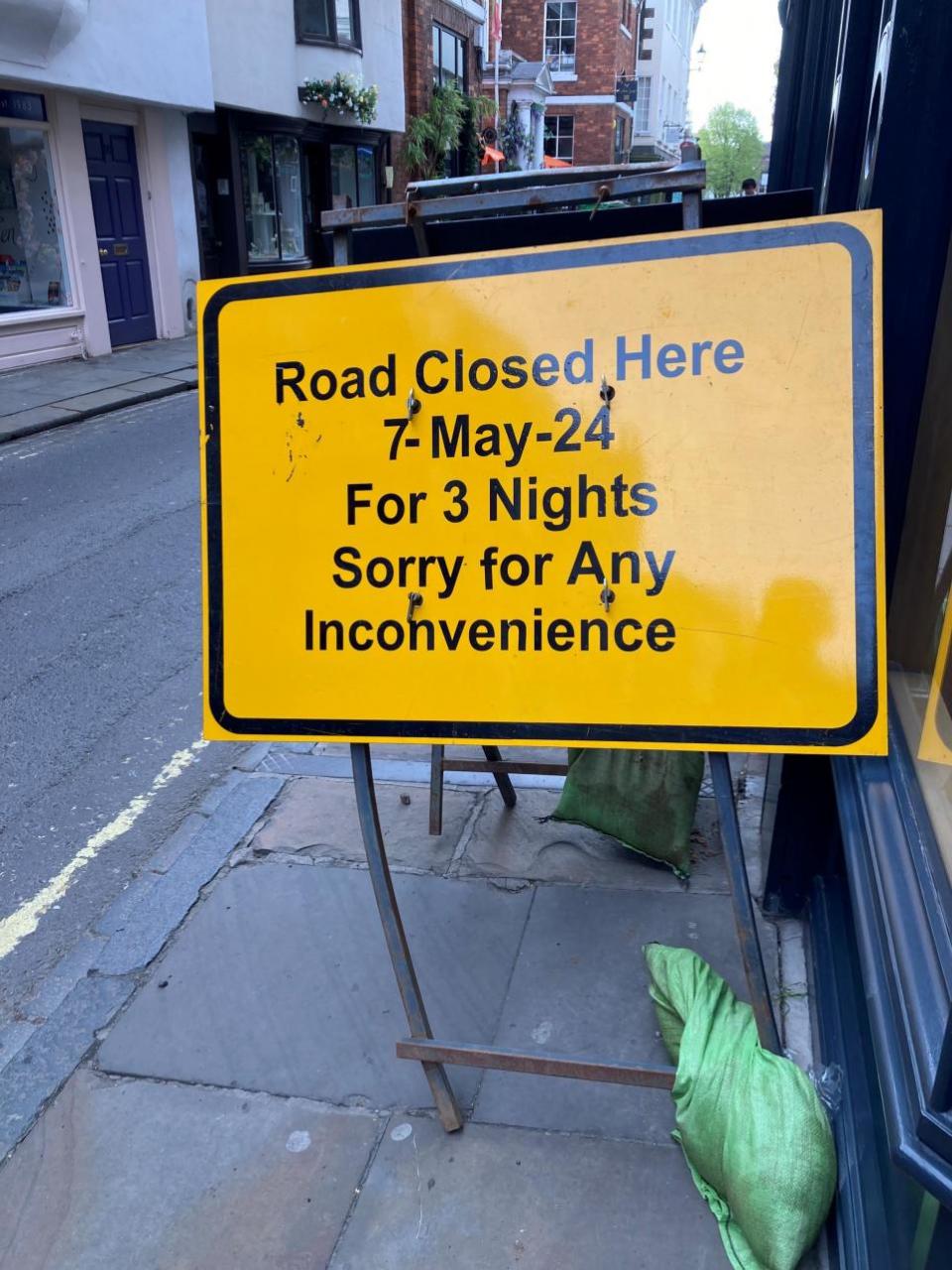 York Press: Low Petergate close to York Minster in York city centre is set to close overnight for three nights