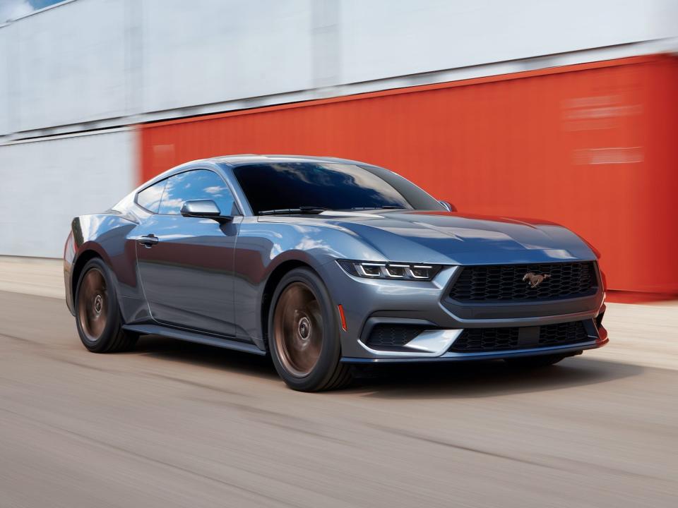 EMBARGO 9/14 ET DNP: The 2024 Ford Mustang.