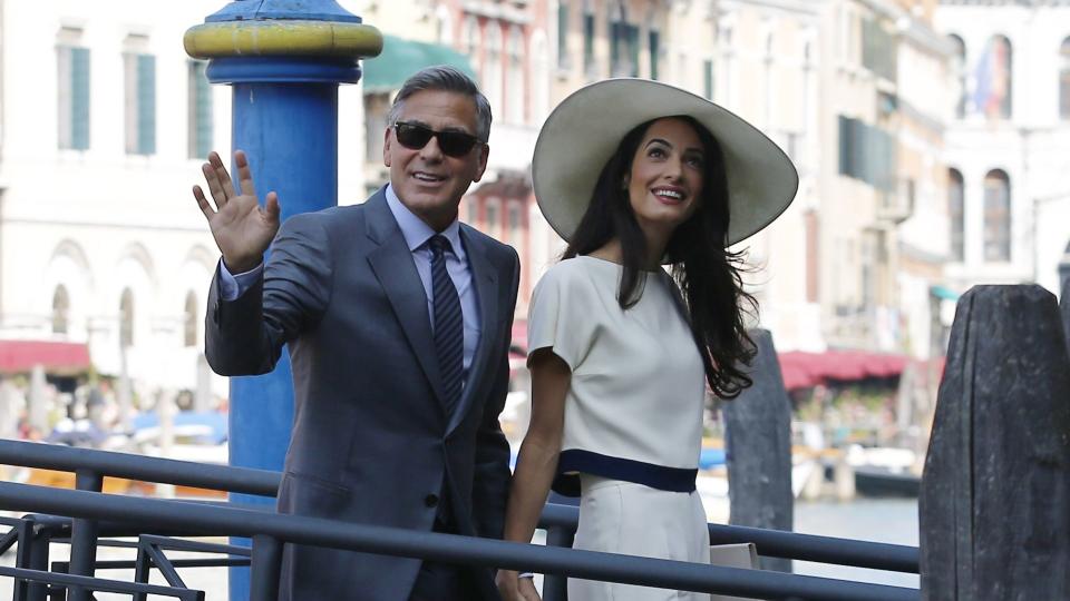 George Clooney and Amal Alamuddin