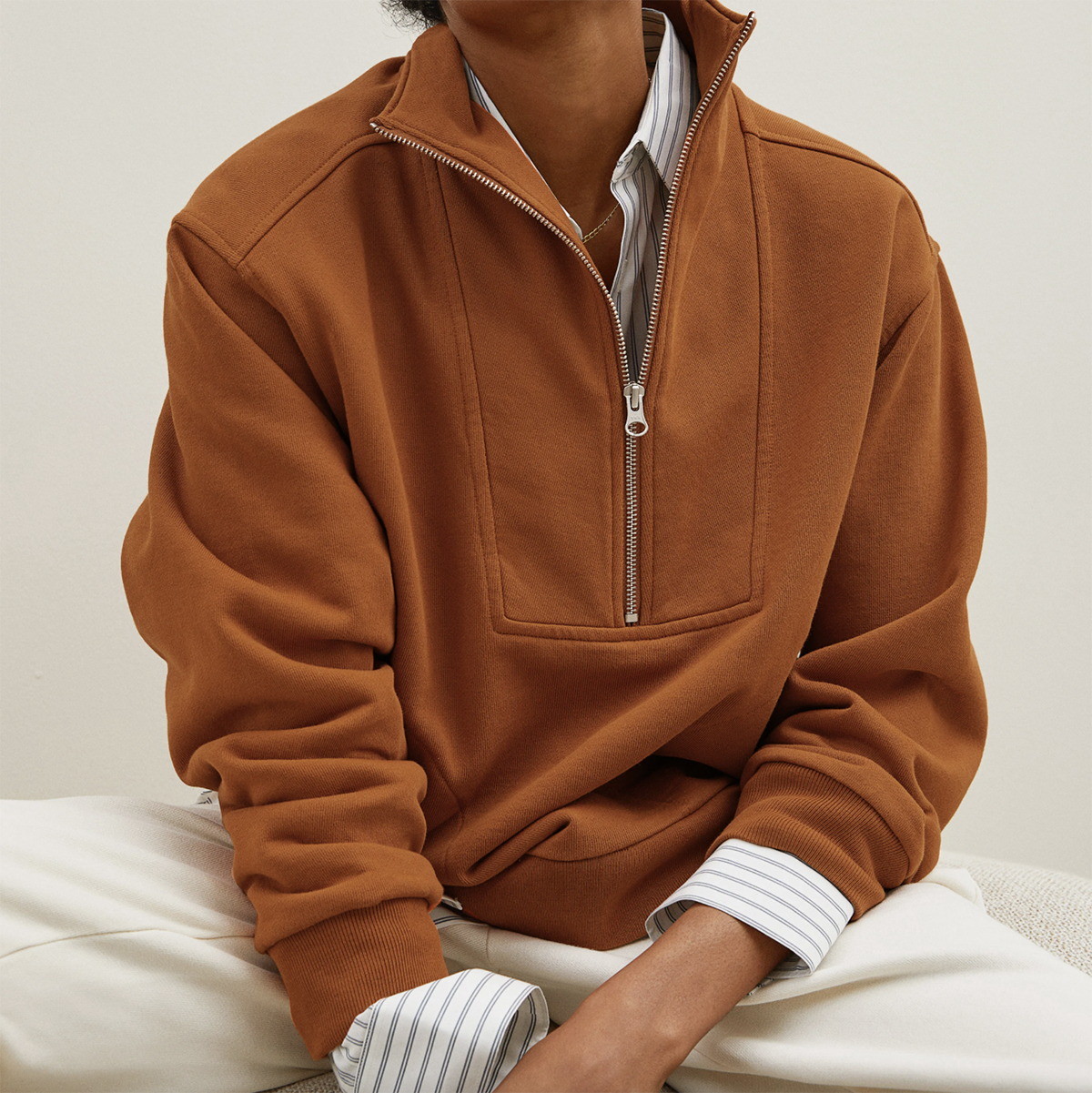 Everlane The Track Half-Zip