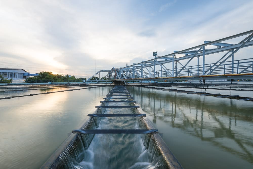 <span class="caption">Les produits pharmaceutiques se retrouvent dans les eaux usées et les rivières par les urines et les matières fécales rejetés par les humains et les animaux d'élevage. </span> <span class="attribution"><span class="source">(Shutterstock)</span></span>