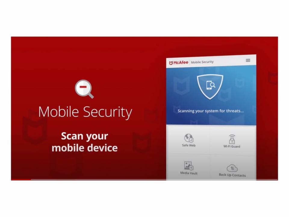  (McAfee Mobile Security)