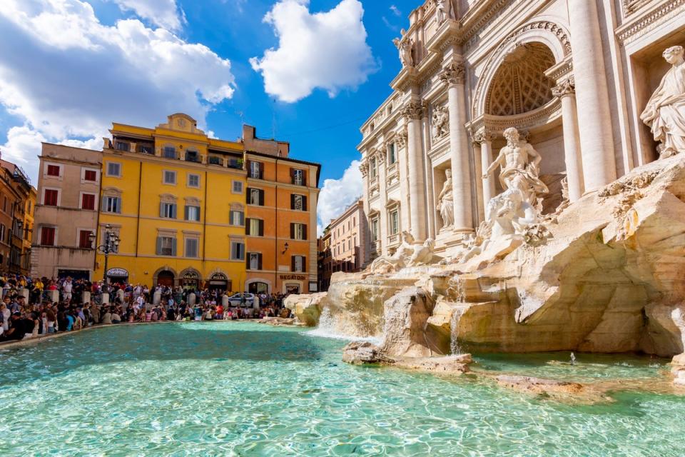 Thousands of people visit the Trevi Fountain every day (Getty Images/iStockphoto)