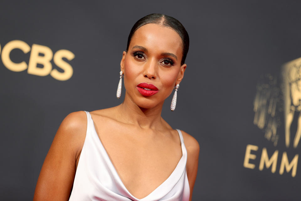 Kerry Washington attends the 73rd Primetime Emmy Awards at L.A. LIVE