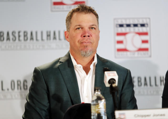 Chipper goes into HoF on Sunday