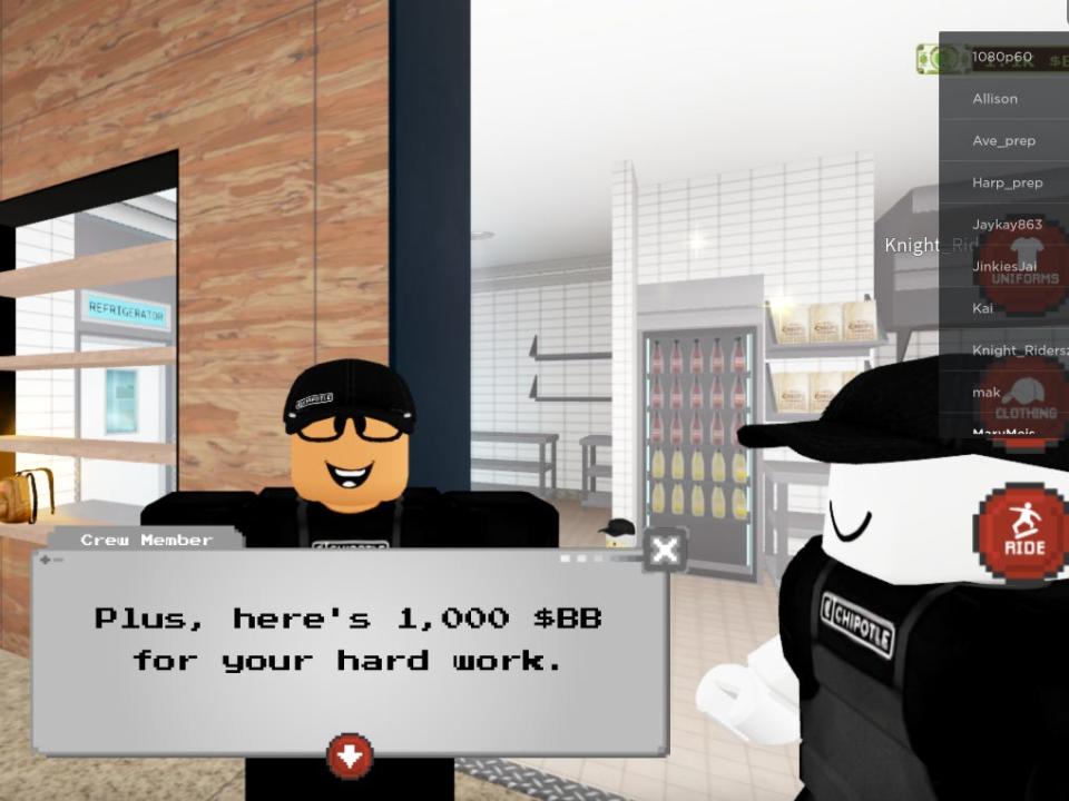 Chipotle Roblox