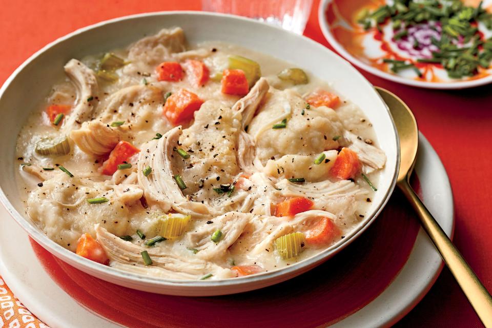 Old-Fashioned Chicken And Dumplings