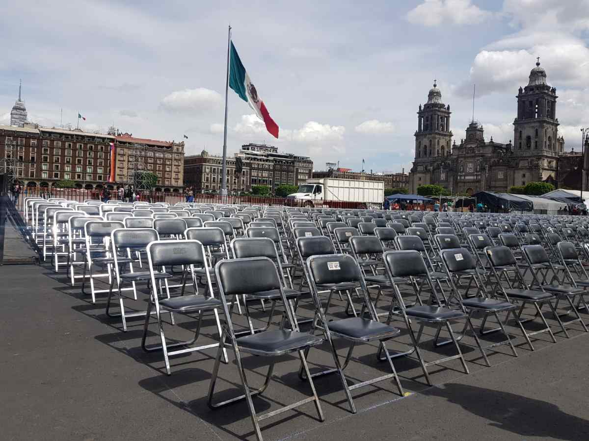 AMLO celebrará un lustro de que ganó la elección con un acto en el Zócalo | Fotos: Andro Aguilar