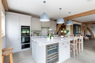 <p> Country kitchen ideas are evolving to embrace technology while still retaining a rustic look and feel. </p> <p> ‘Our country-based customers are going for pastel pinks, pale greens, white and cream to create light spaces within their homes,’ says William Durrant, Founder, Herringbone Kitchens. ‘This is often paired with exposed timber to bring the kitchen to life.’ </p> <p> ‘Technology is now a need versus a trend, with boiling water taps and wine fridges being a must. People are investing in their kitchens to make them flow as an interactive space and make their homes future-proof.’ </p>