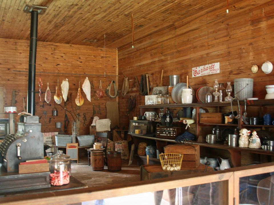 The commissary or country store at Jimmy Carter's boyhood farm