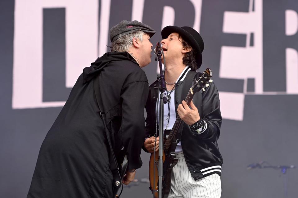 The Libertines performed at Glastonbury 2022 (Getty Images)